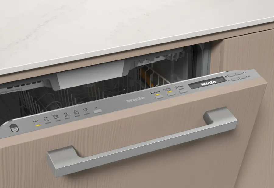 Miele G 7085 SCVi XXL AutoDos Nerezová oceľ – ovládací panel