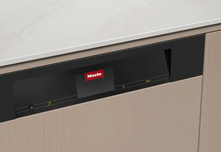 Miele G 7930 SCi AutoDos Obsidiánová čierna – ovládací panel