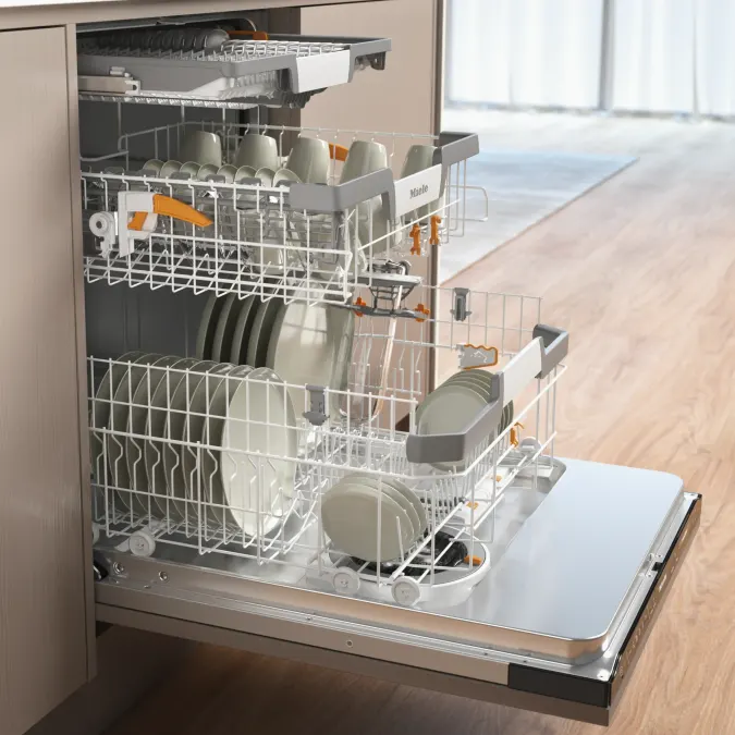 Miele G 7658 SCVi XXL AutoDos Obsidiánová čierna – detail