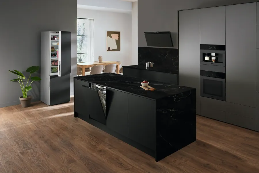 Miele DAH 4980 Sienna Obsidiánová čierna, matná – ovládací panel – foto 4