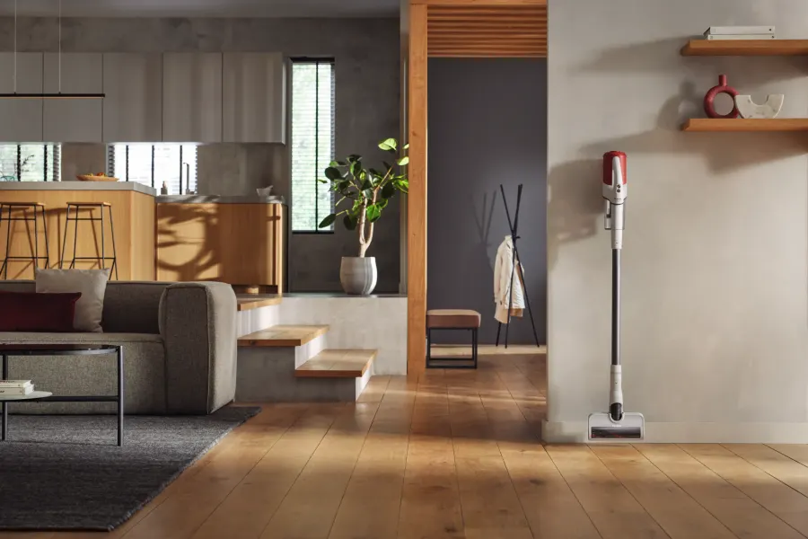 Miele Duoflex HX1 Terra červená v interiéri
