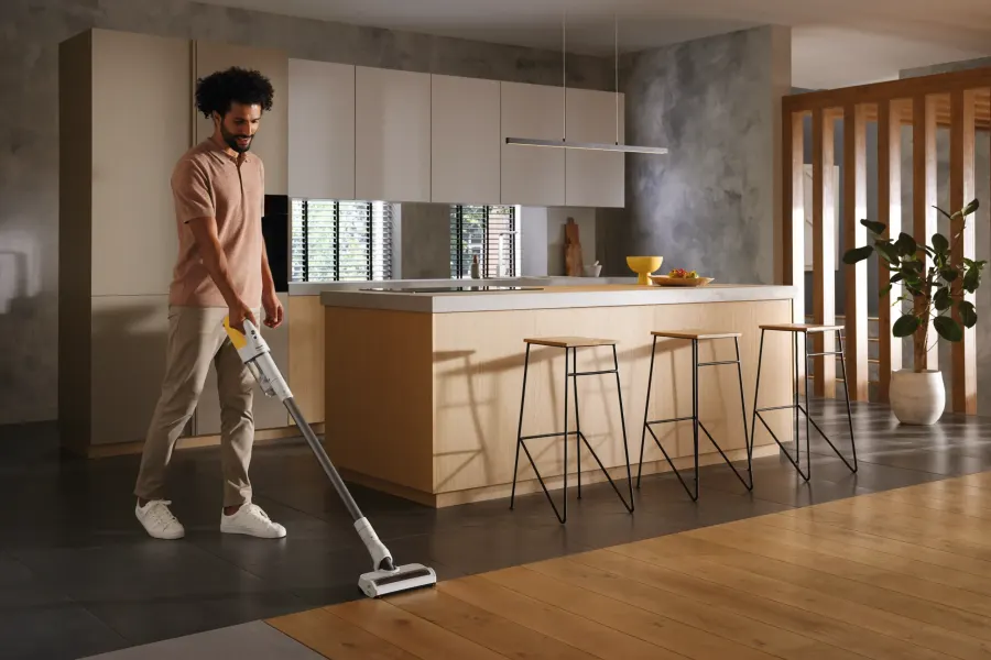 Miele Duoflex HX1 Sunset žltá v interiéri – foto 5