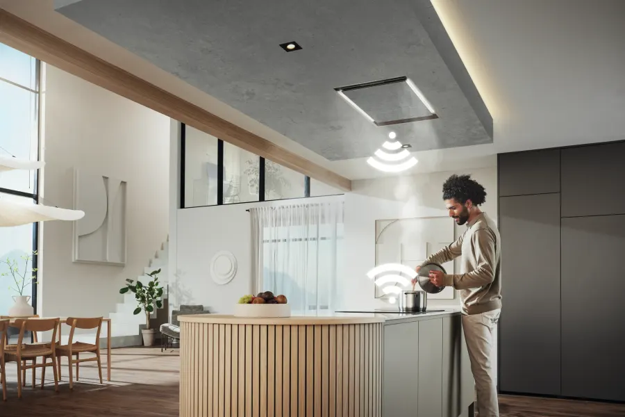 Miele DAC 4940 Stella Ambient Nerezová oceľ v interiéri