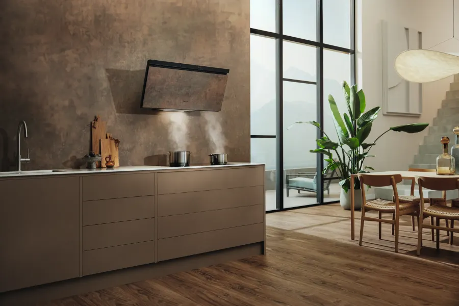 Miele DAH 4970 Sienna Bronzová patina v interiéri