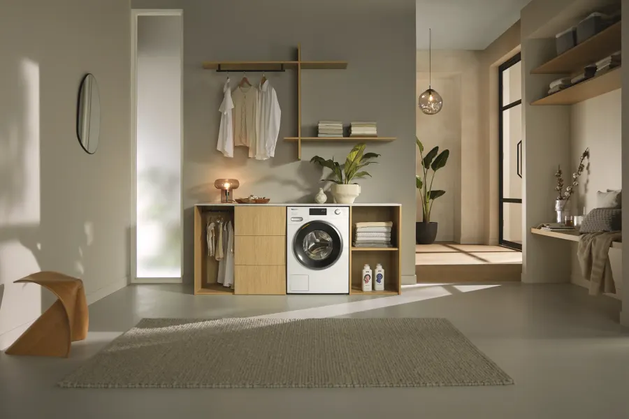Miele WWK 360 WCS PWash&10kg Lotosová biela v interiéri