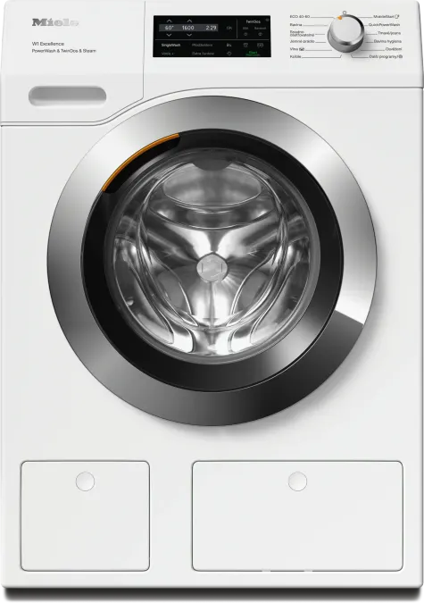Set Miele WEI 895 WCS PWash&TDos&Steam Lotosová biela + Miele TEL 695 WP EcoSpeed&Steam&9kg Lotosová biela – foto 2