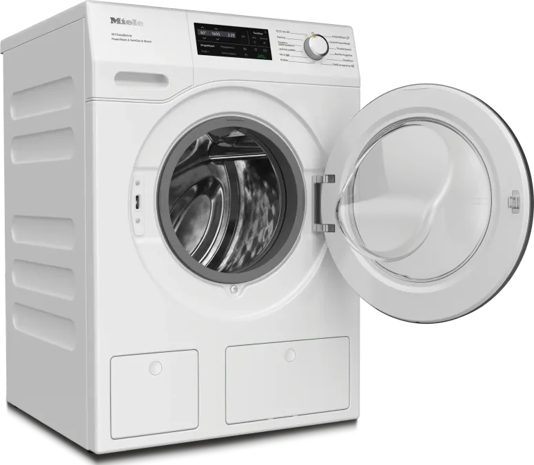 Set Miele WEI 895 WCS PWash&TDos&Steam Lotosová biela + Miele TEL 695 WP EcoSpeed&Steam&9kg Lotosová biela – foto 3