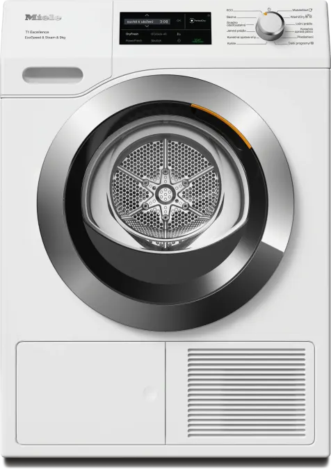 Set Miele WEI 895 WCS PWash&TDos&Steam Lotosová biela + Miele TEL 695 WP EcoSpeed&Steam&9kg Lotosová biela – foto 7