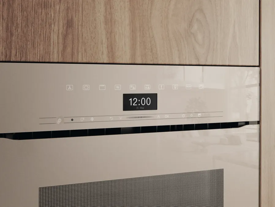 Miele H 7440 BMX Perleťová béžová – ovládací panel
