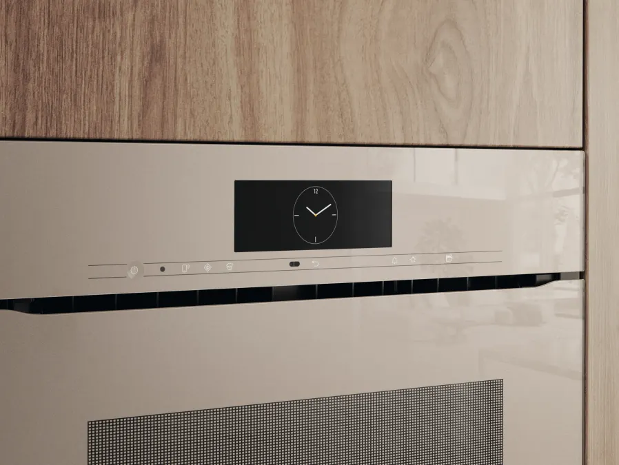 Miele H 7840 BMX Perleťová béžová – ovládací panel