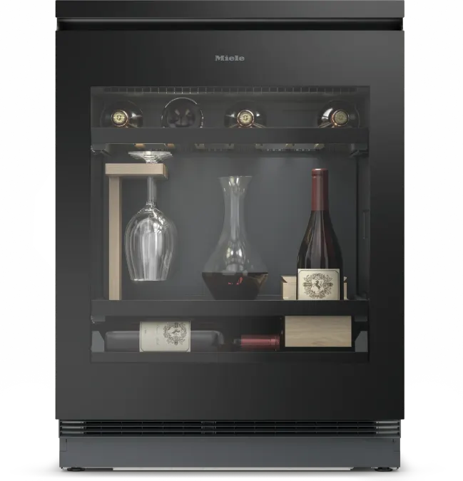 Miele KWTUS 7055 F Obsidiánové čierne sklo