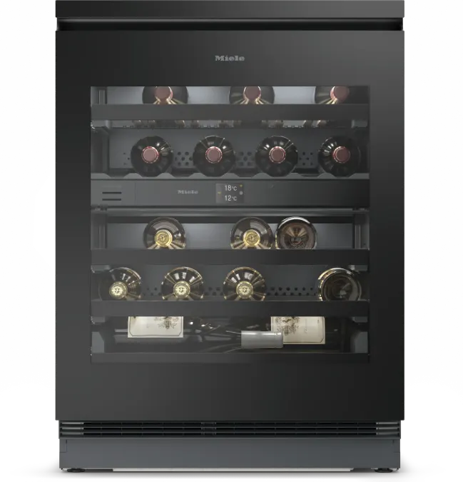 Miele KWTUS 7074 F Obsidiánové čierne sklo