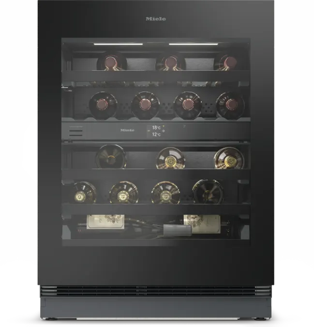 Miele KWTUS 7096 E Obsidiánové čierne sklo