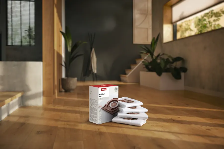Miele 4 prachové vrecká v interiéri