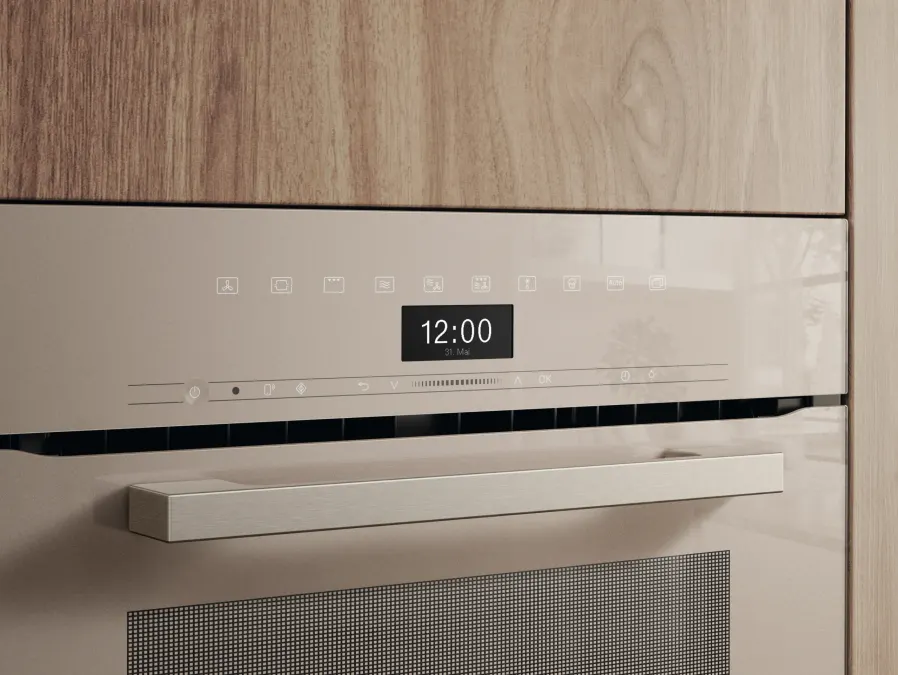 Miele H 7440 BM Perleťová béžová – ovládací panel