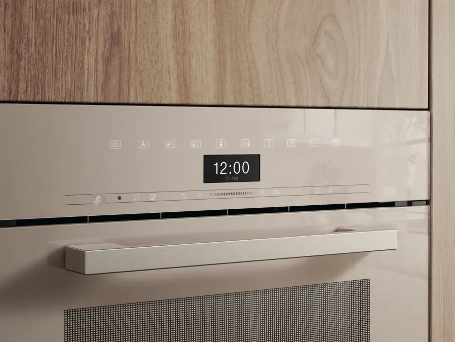 Miele DGC 7440 HC Pro Perleťová béžová – ovládací panel