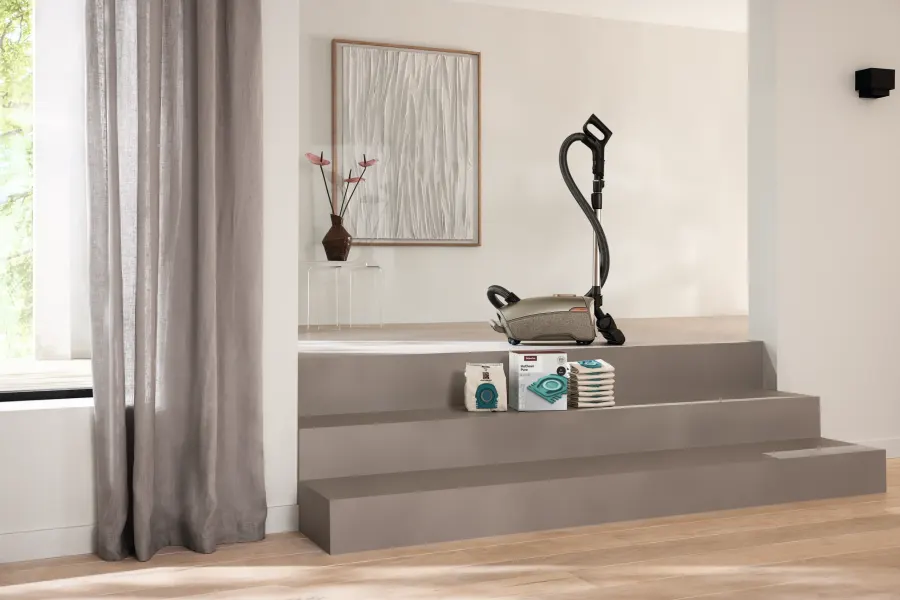 Miele 8 prachových vreciek za zvýhodnenú cenu v interiéri