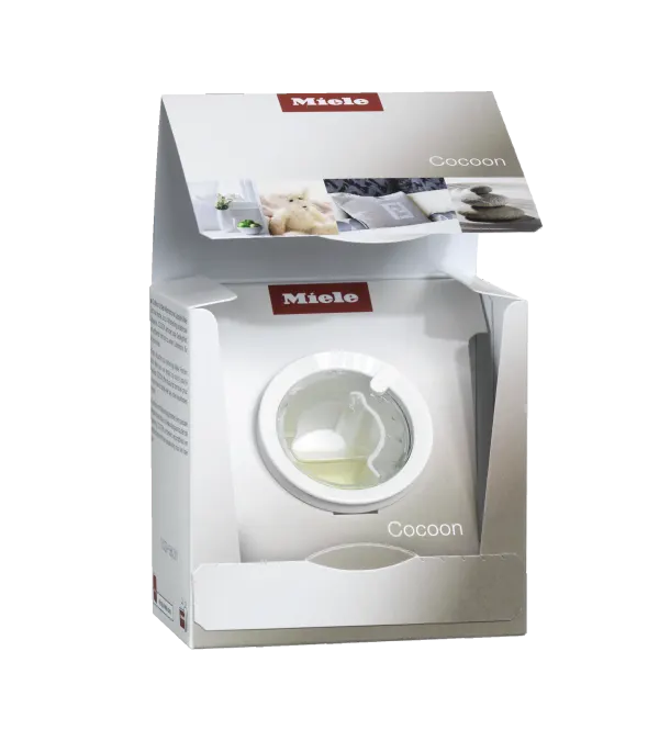 Miele Flakóny s vôňou Cocoon 12,5 ml – detail Miele Flakóny s vôňou Cocoon 12,5 ml – detail
