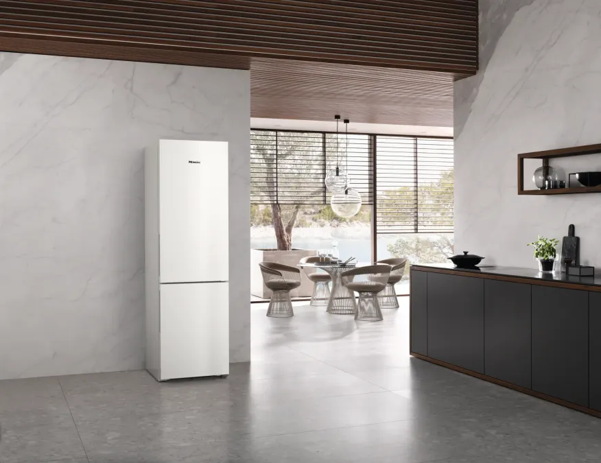 Miele KFN 4395 AD Biela v interiéri