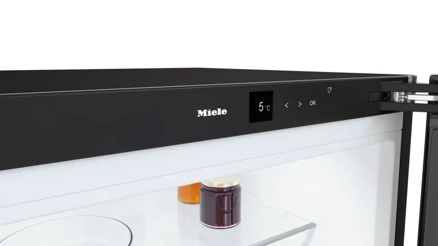 Miele KS 4783 DD Dvere Blacksteel – ovládací panel