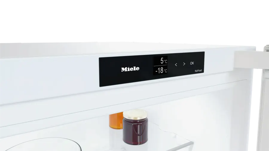 Miele KFN 4395 AD Biela – ovládací panel