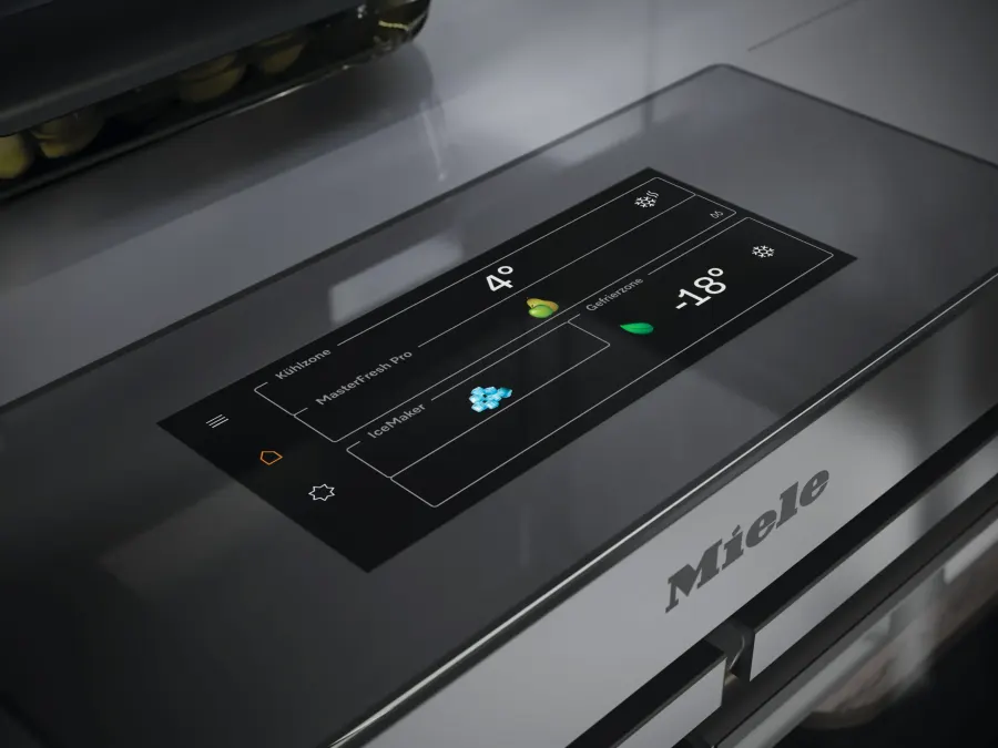 Miele KFMC 3834 L – ovládací panel