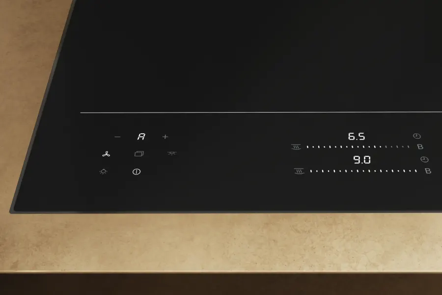Miele KM 8695 FL MattFinish – ovládací panel