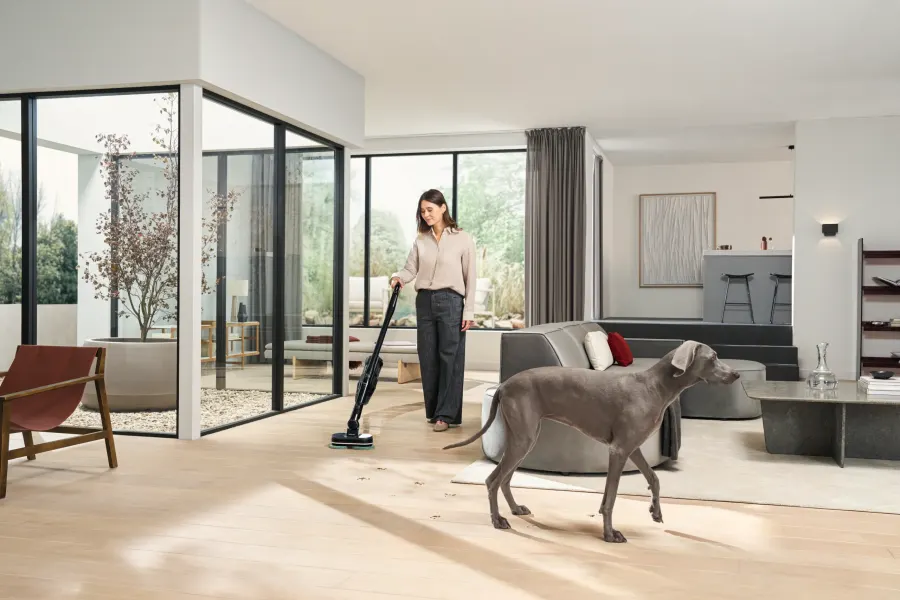 Miele Triflex HX3 Aqua Obsidiánová čierna v interiéri – foto 6 Miele Triflex HX3 Aqua Obsidiánová čierna v interiéri – foto 6