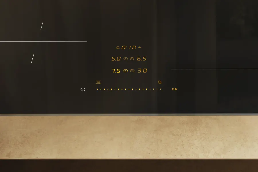 Miele KM 8463 FX – ovládací panel