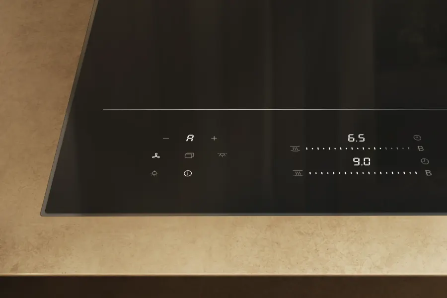 Miele KM 8685 FL – ovládací panel Miele KM 8685 FL – ovládací panel
