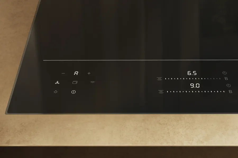 Miele KM 8695 FL – ovládací panel