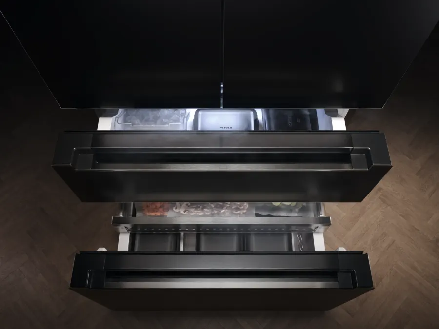 Miele KFFD 6867 Obsidiánová čierna, matná – detail – foto 6