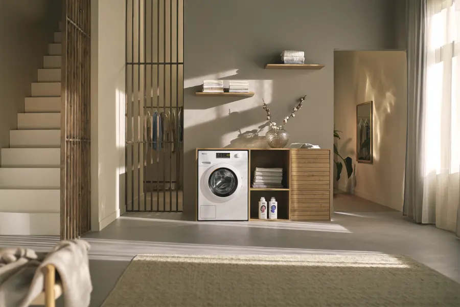 Miele WCA 030 WCS Active Lotosová biela v interiéri