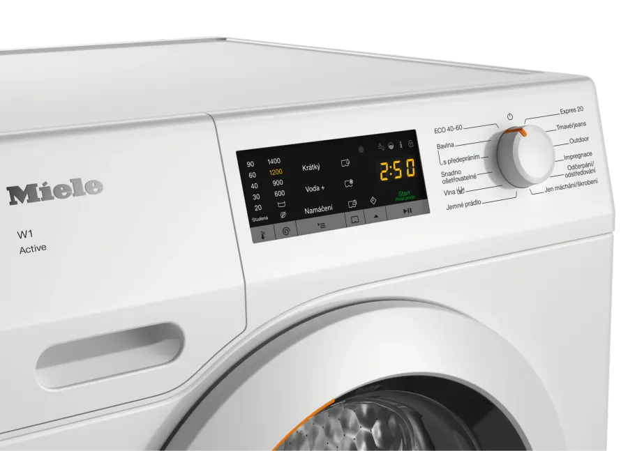 Miele WCA 030 WCS Active Lotosová biela – detail